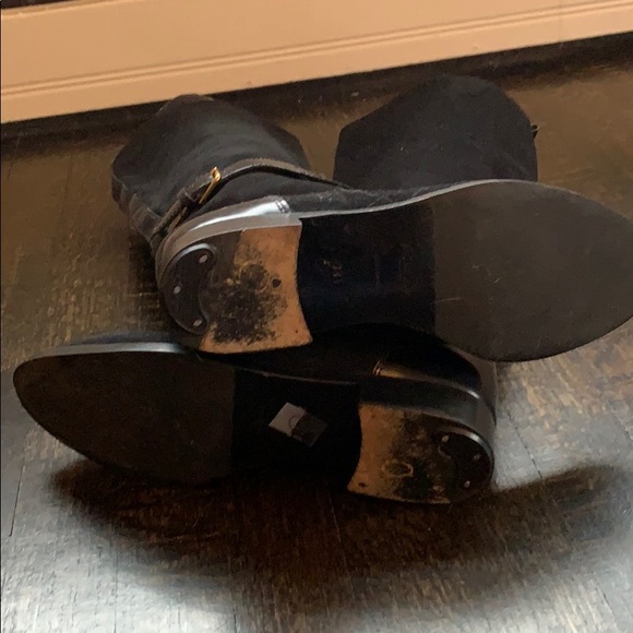 Yves Saint Laurent black boots - Picture 4 of 5